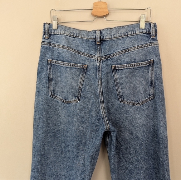 Zara The 90s Full Length Straight Leg Jeans - Picture 9 of 13